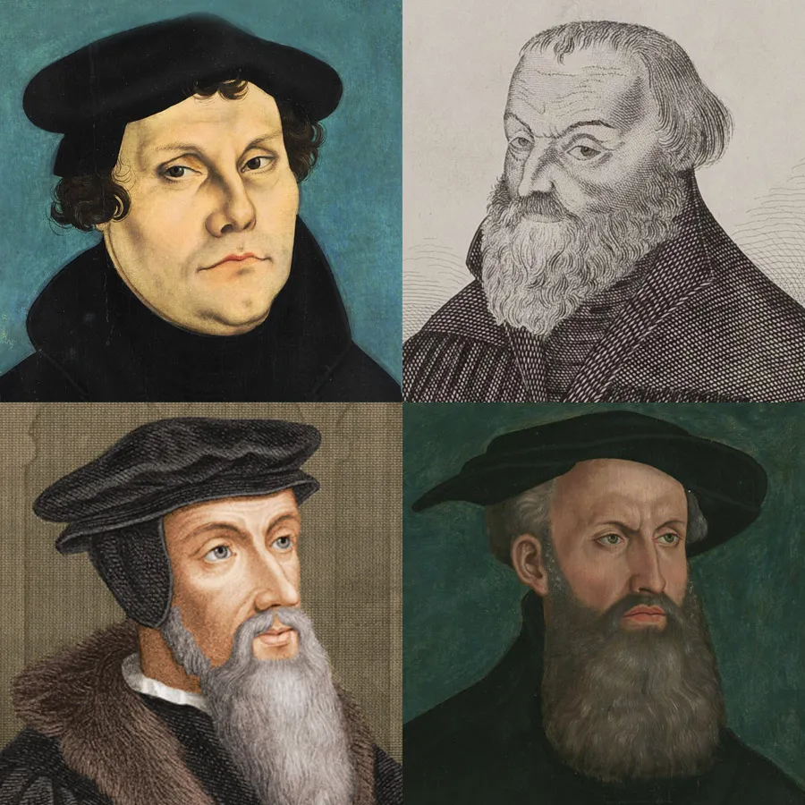 Portreti štirih reformatorjev